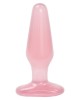 Crystal Jellies Medium Butt Plug Pink