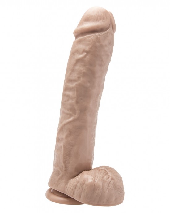 ToyJoy Get Real 11 Inch Dong With Balls Flesh Pink