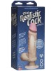 The Realistic Cock 8 Inch Vibrating Dildo Flesh Pink
