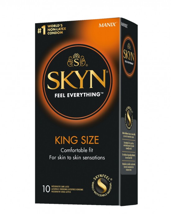SKYN Latex Free Condoms King Size 10 Pack