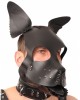 The Red Leather Puppy Dog Mask