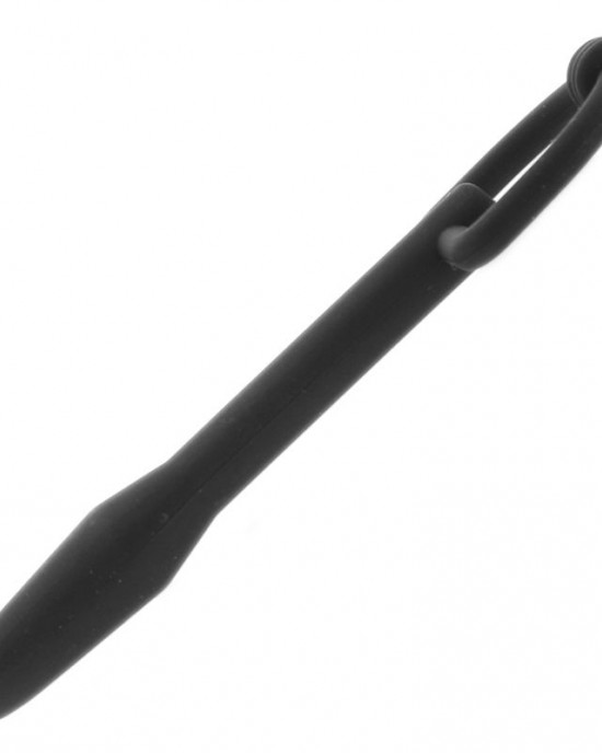 Master Series The Hallows Silicone CumThru DRing Penis Plug