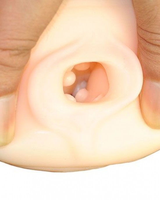 Portable Masturbator With Vaginal Opening