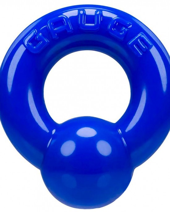 Oxballs Gauge Super Flex Cockring Police Blue