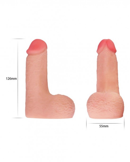 Lovetoy Skinlike Limpy Cock 5 Inches Flesh Pink