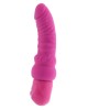 Power Stud Curvy Vibrator Waterproof Pink 6.75 Inch