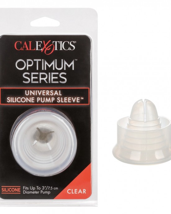 Optimum Series Universal Silicone Pump Sleeve Clear