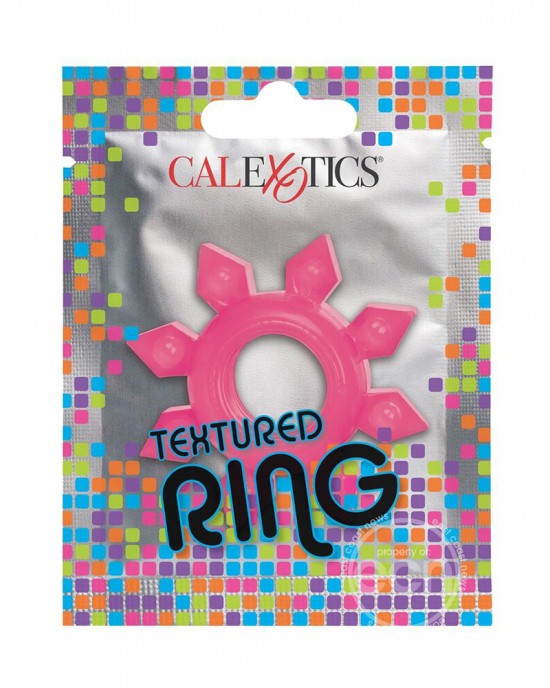 Foil Pack Textured Cock Ring