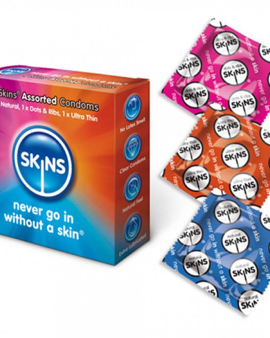 Skins Condoms Assorted 4 Pack