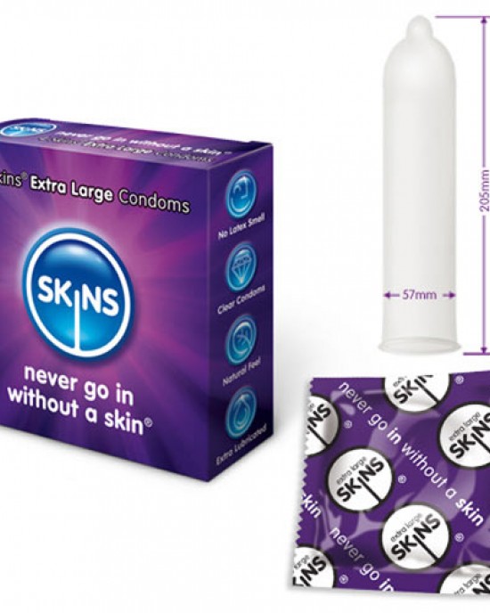 Skins Condoms Extra Large 4 Pack
