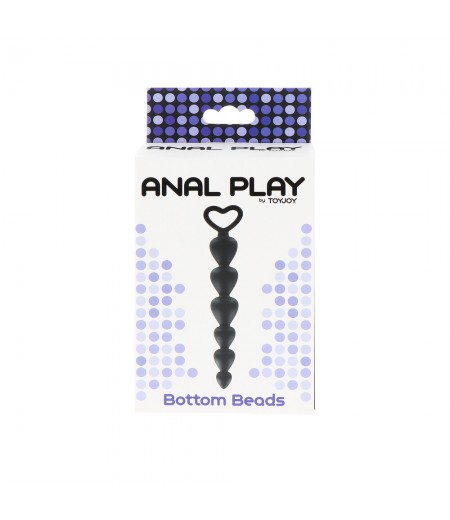 ToyJoy Anal Play Bottom Beads Black