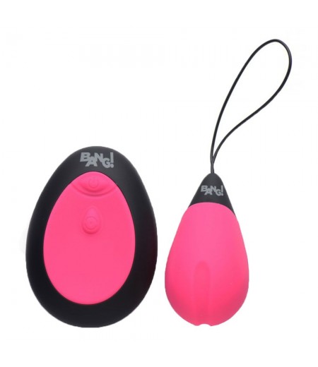10X Silicone Vibrating Egg Pink