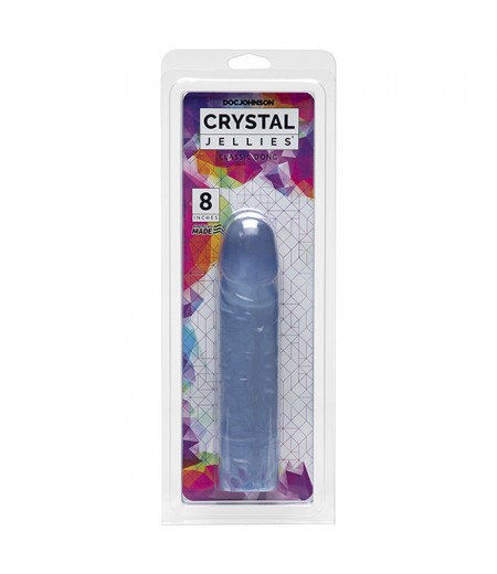 Crystal Jellies 8 Inch Dong Clear