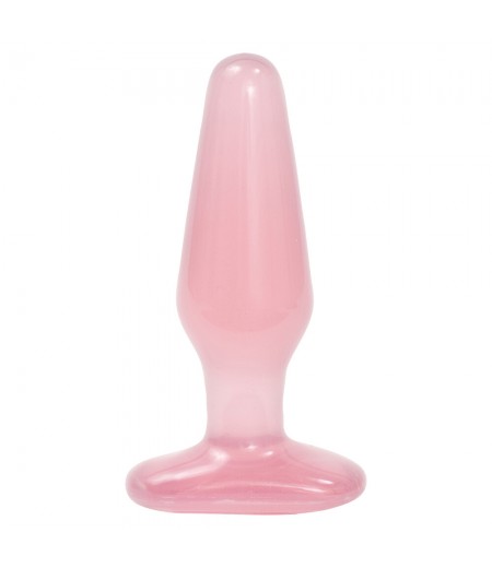 Crystal Jellies Medium Butt Plug Pink