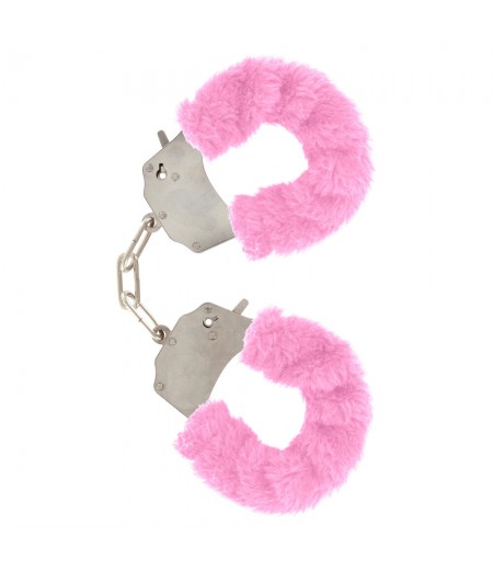ToyJoy Furry Fun Wrist Cuffs Pink