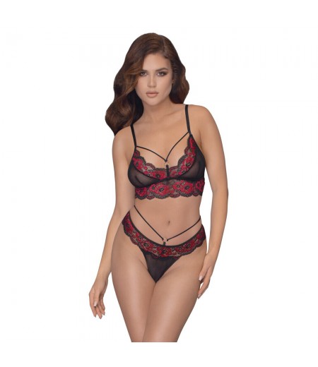 Cottelli Matching Lace Bra And String