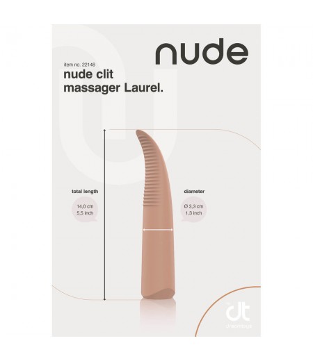 Nude Laurel Mini Travel Massager