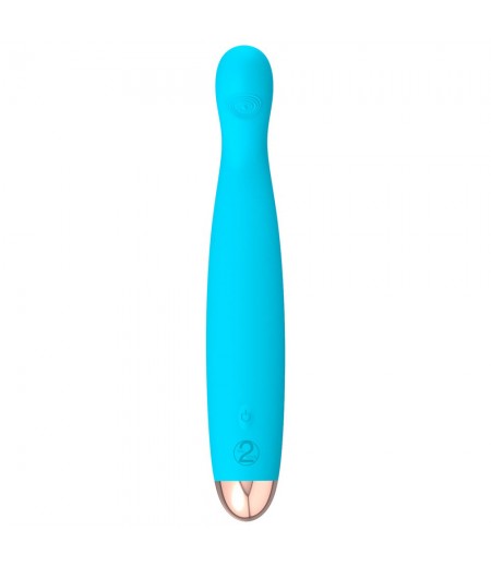Cuties Silk Touch Rechargeable Mini Vibrator Blue