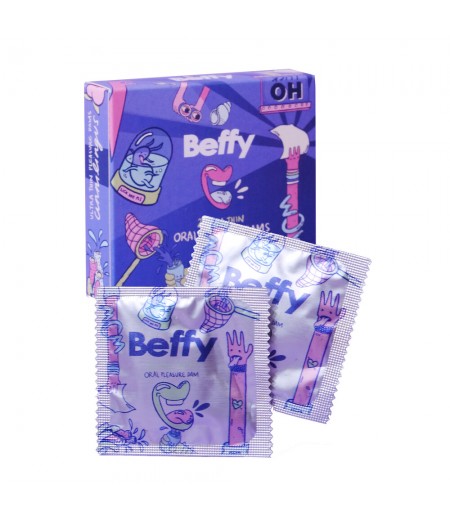 Beffy Ultra Thin Oral Pleasure Dams 2 Pieces
