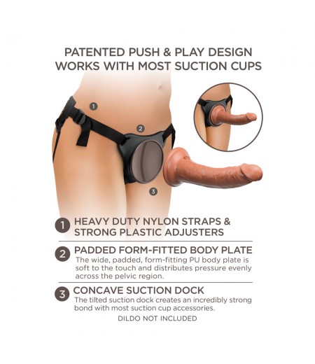 King Cock Comfy Body Dock Strap On Harness