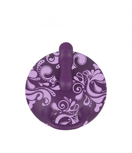 Bouncy Bliss Sit On Vibrator Purple