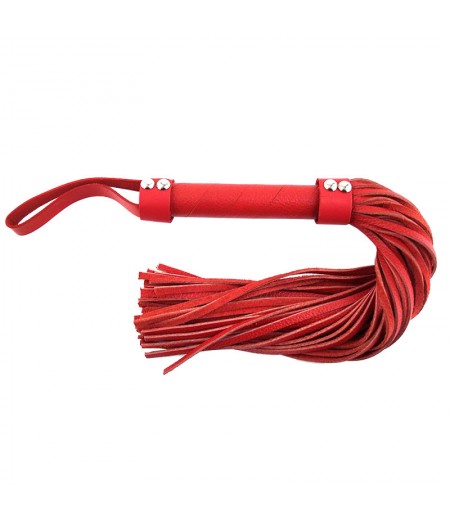 Rouge Garments Red Leather Flogger