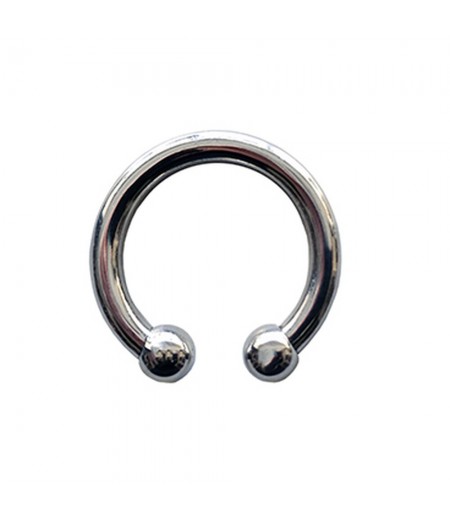 Rouge Stainless Steel Horseshoe Cock Ring 30mm