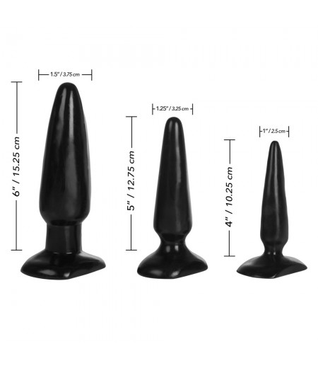 COLT Anal Trainer Kit Butt Plugs