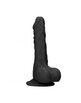 RealRock 9 Inch Dong With Testicles Black