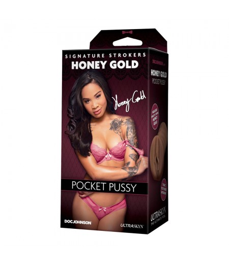 Signature Strokers Honey Gold Pocket Pussy