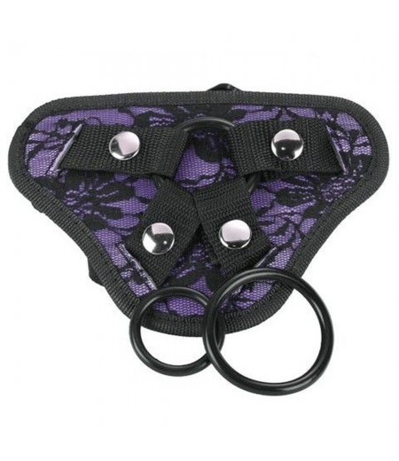 Me You Us Lace Harness With Bullet Pocket
