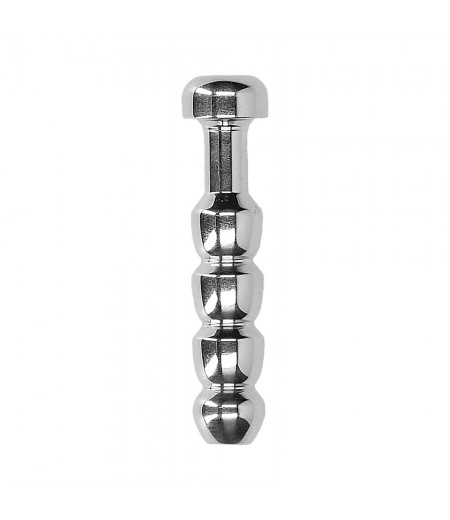 Ouch Urethral Sounding Stainless Steel Ridged Plug