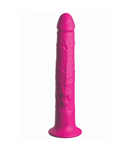 Vibrating Suction Cup Wall Banger Pink