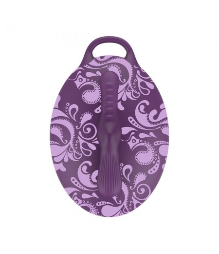 Bouncy Bliss Sit On Vibrator Purple