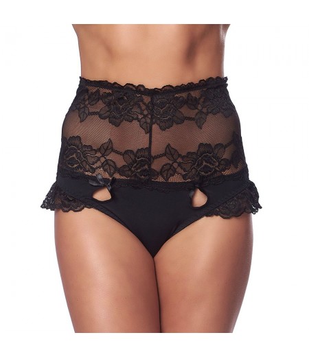 Perfect Fit Black High Waist Panty