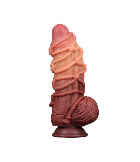 Lovetoy Extreme Dildo With Rope Pattern