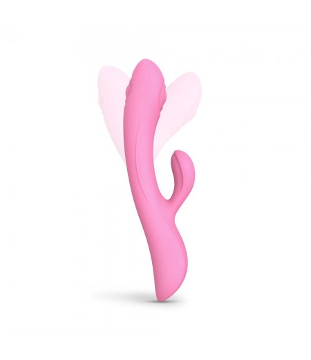 Love To Love Bunny And Clyde Tapping Rabbit Vibrator Pink