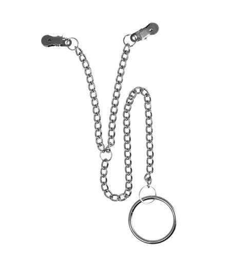 Nipple Clamps With Scrotum Ring